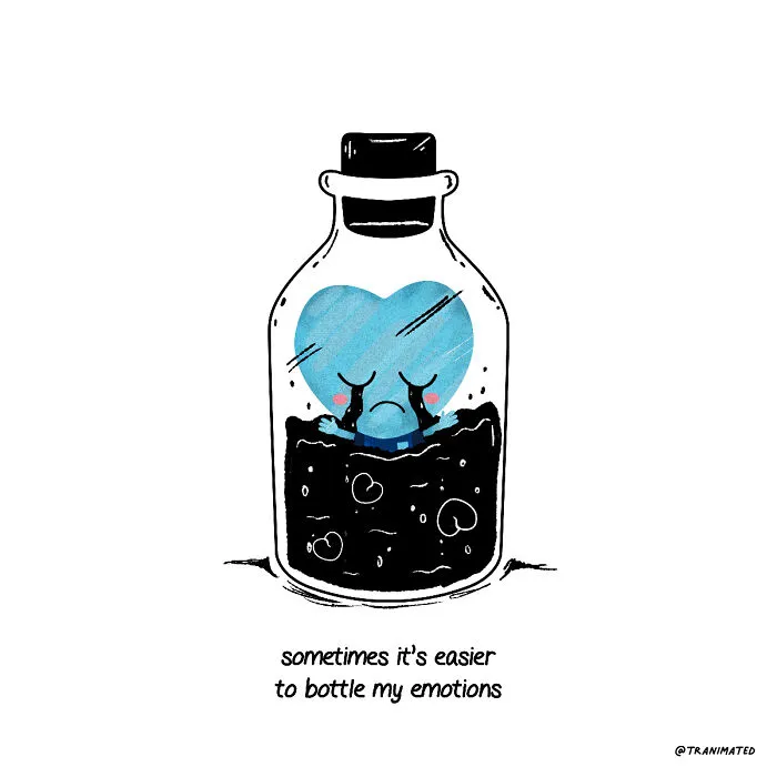 I Illustrated A Series On Mental Health (9 Pics)