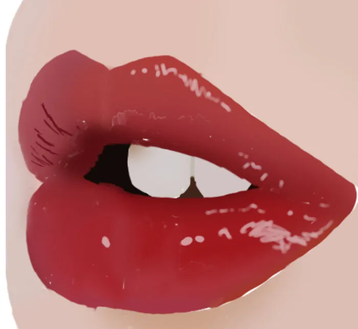 I Tried Glossy Lips