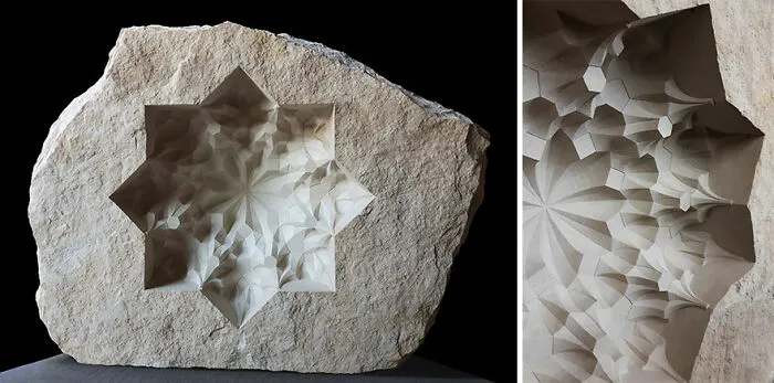 Artist Sculpts Incredible Architectural Spaces That Are Carved Into Marble And Stone (30 New Pics)