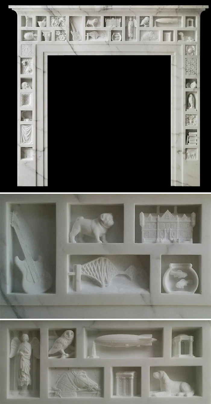 Artist Sculpts Incredible Architectural Spaces That Are Carved Into Marble And Stone (30 New Pics)