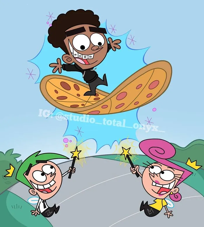 Este artista reimaginó dibujos animados famosos con personajes negros para concienciar (30 imágenes nuevas)