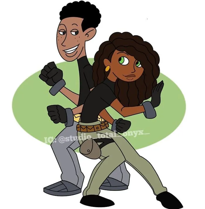 Este artista reimaginó dibujos animados famosos con personajes negros para concienciar (30 imágenes nuevas)