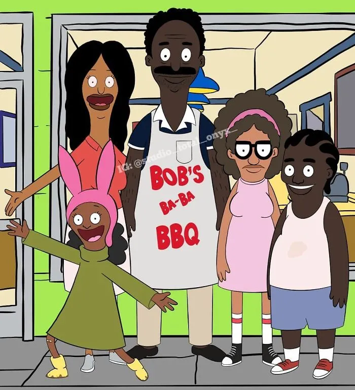 This Artist Reimagines Famous Cartoons With Black Characters To Raise Awareness (30 New Pics)