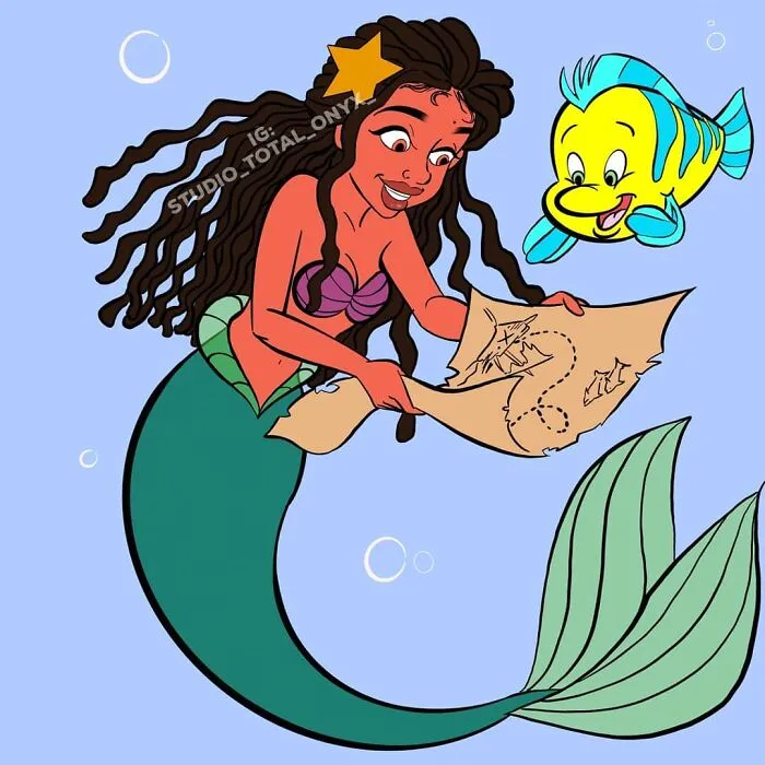 Este artista reimaginó dibujos animados famosos con personajes negros para concienciar (30 imágenes nuevas)