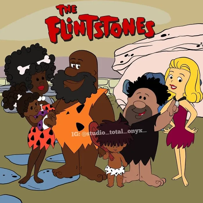 This Artist Reimagines Famous Cartoons With Black Characters To Raise Awareness (30 New Pics)