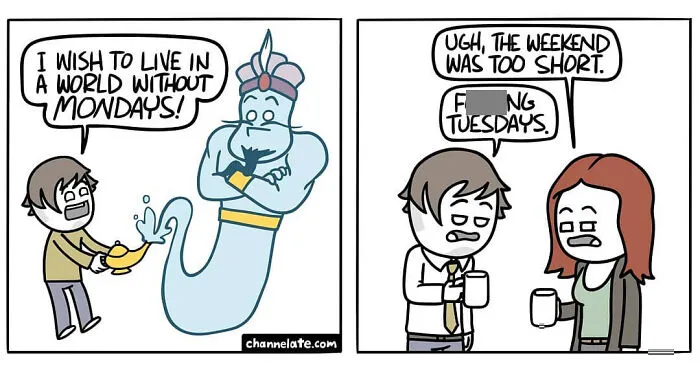 30 Comics With Dark Endings By Channelate Might Make You Feel A Little Bad For Laughing (New Pics)