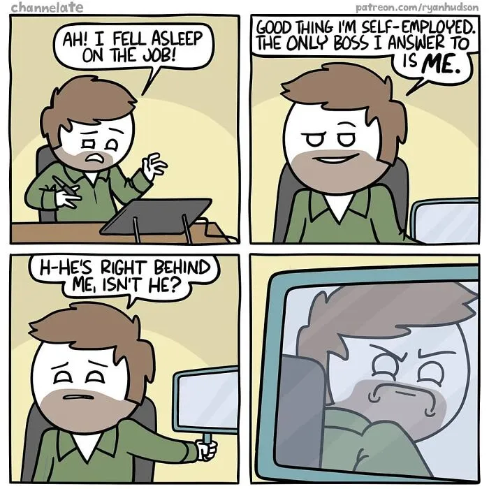 30 Comics With Dark Endings By Channelate Might Make You Feel A Little Bad For Laughing (New Pics)