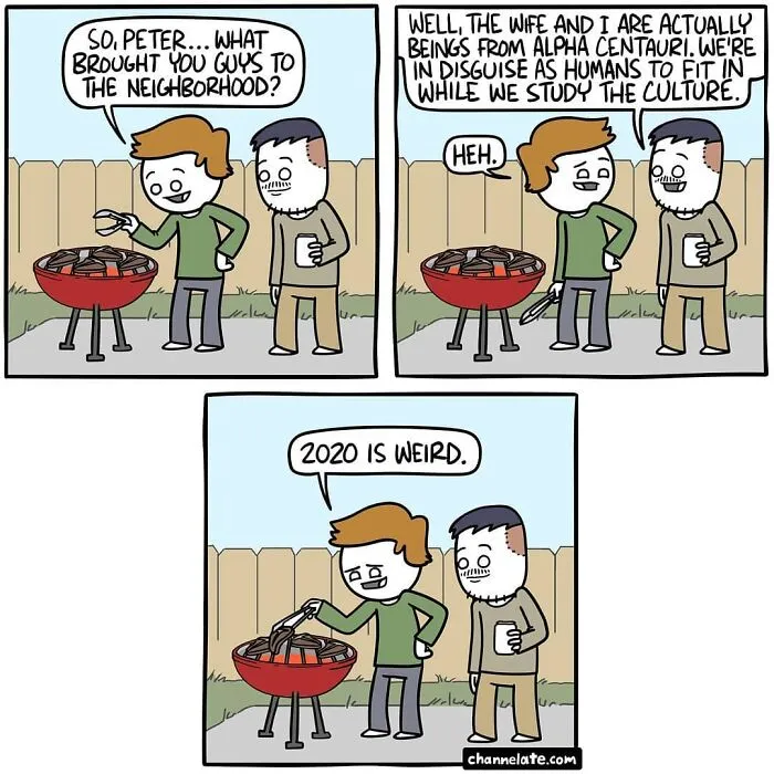30 Comics With Dark Endings By Channelate Might Make You Feel A Little Bad For Laughing (New Pics)