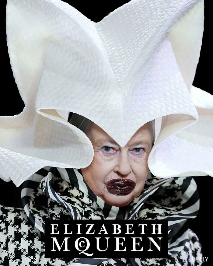 78 Silly And Humorous Edits This Artist Created Of Queen Elizabeth