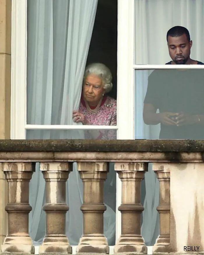 78 Silly And Humorous Edits This Artist Created Of Queen Elizabeth