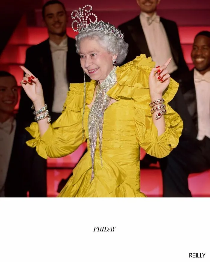 78 Silly And Humorous Edits This Artist Created Of Queen Elizabeth