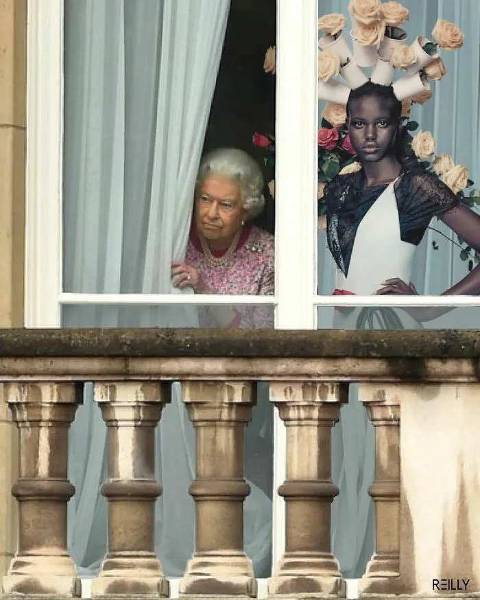 78 Silly And Humorous Edits This Artist Created Of Queen Elizabeth