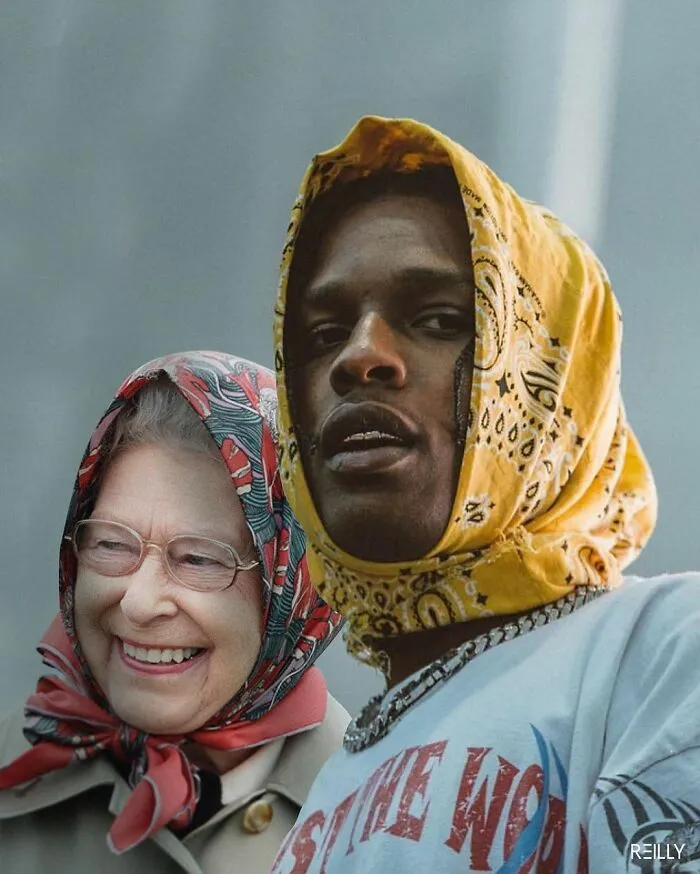 78 Silly And Humorous Edits This Artist Created Of Queen Elizabeth