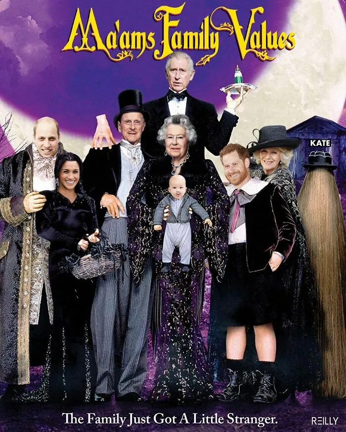 78 Silly And Humorous Edits This Artist Created Of Queen Elizabeth