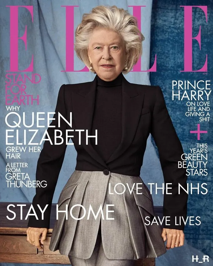 78 Silly And Humorous Edits This Artist Created Of Queen Elizabeth