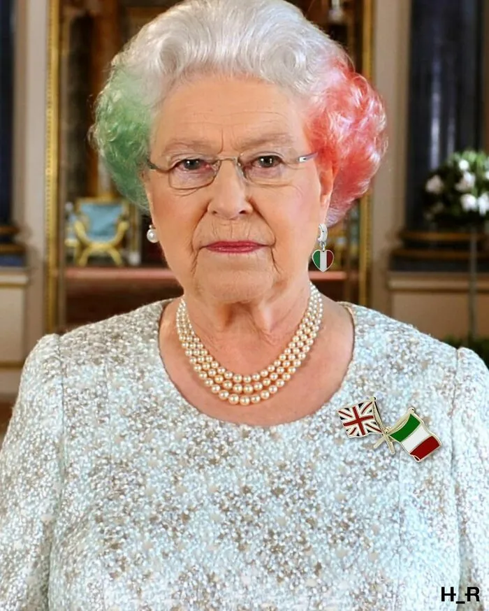 78 Silly And Humorous Edits This Artist Created Of Queen Elizabeth