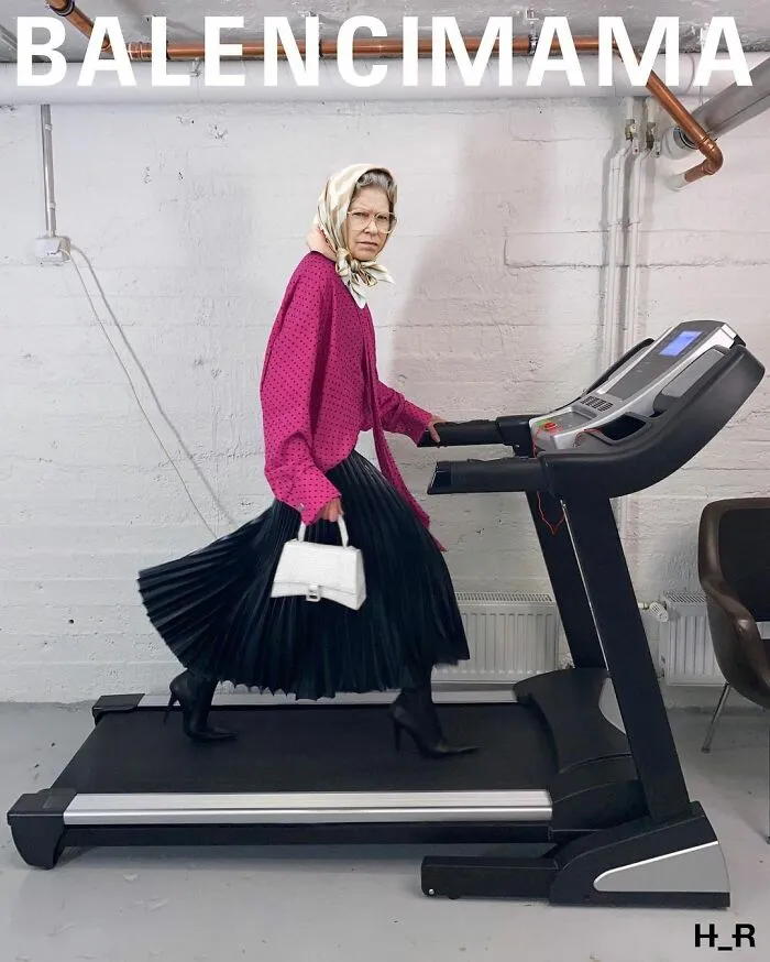 78 Silly And Humorous Edits This Artist Created Of Queen Elizabeth
