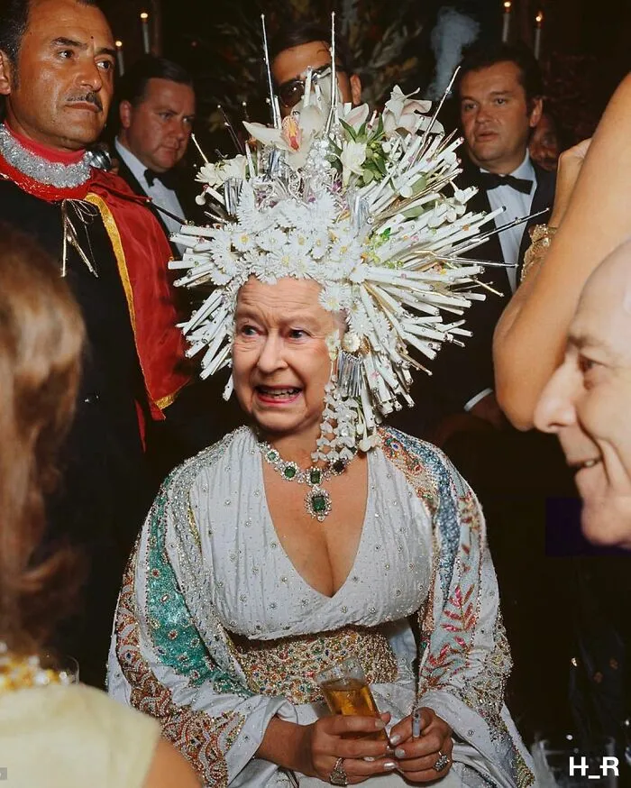 78 Silly And Humorous Edits This Artist Created Of Queen Elizabeth