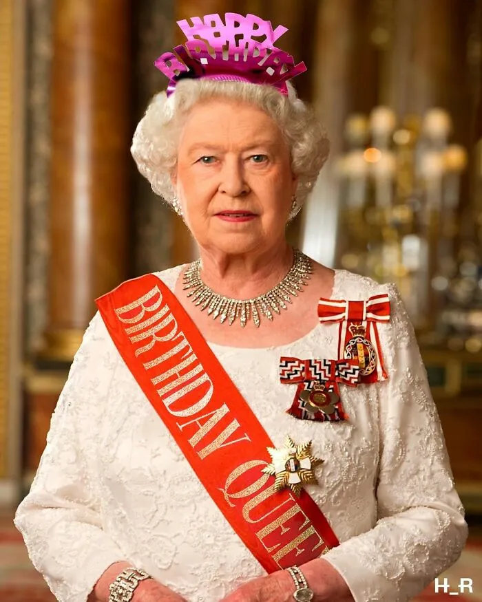 78 Silly And Humorous Edits This Artist Created Of Queen Elizabeth