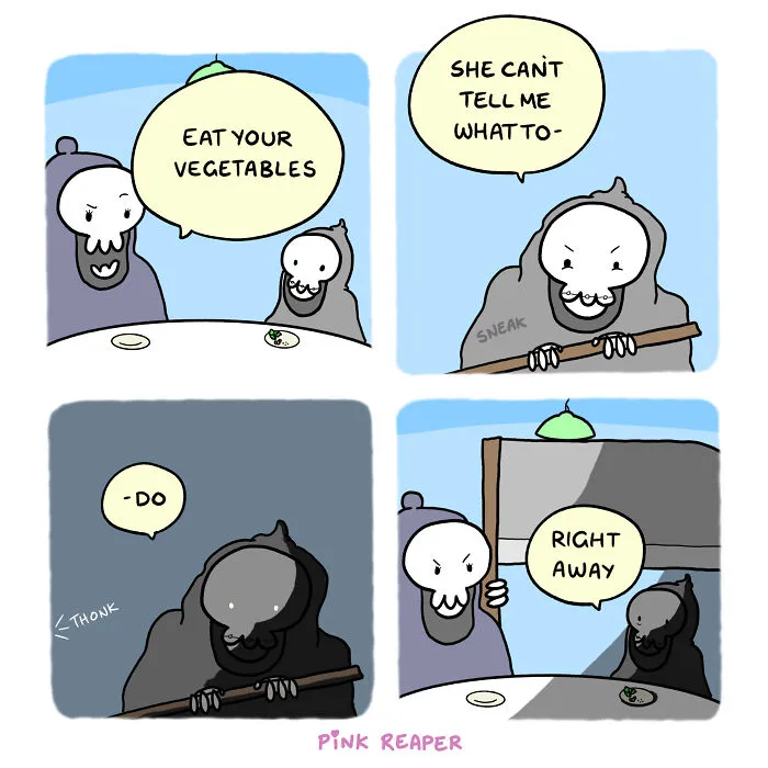 My 30 New Comics About The Brighter Side Of The Grim Reaper