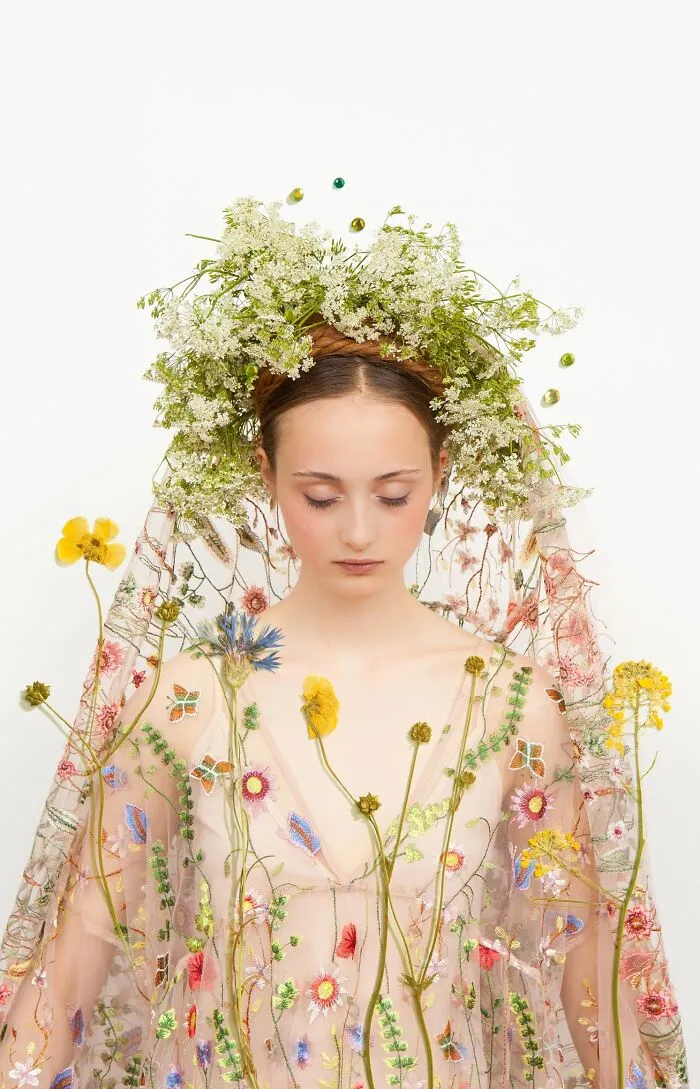 Girl With Wild Flowers Nr.2