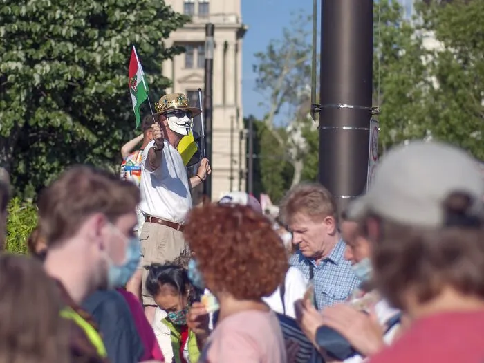 My Photos Documenting The Budapest Demonstration "No Fudan"