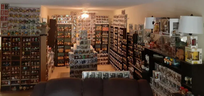Tengo 1685 funko pops y 82 más que están encargados