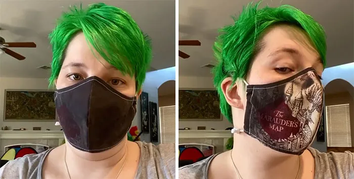 I Made Myself A Marauder’s Map Mask