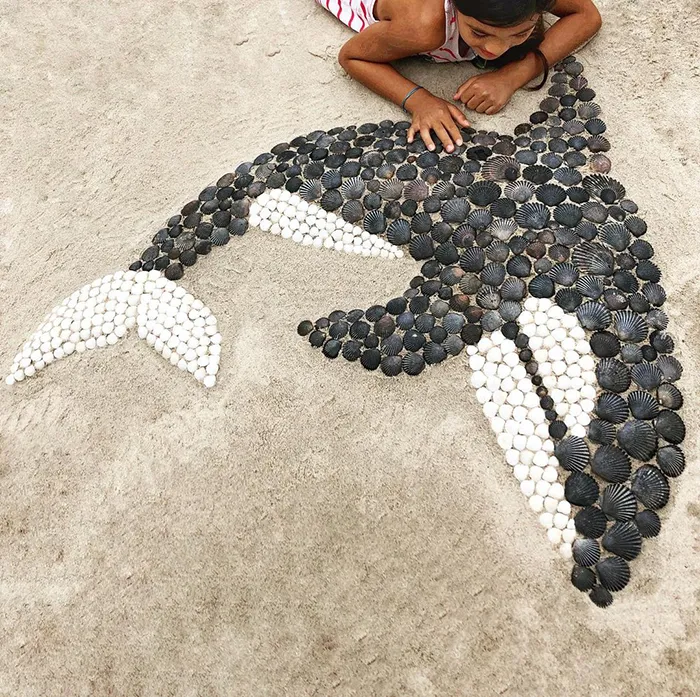 This Artist Creates Captivating Animal Portraits From Seashells Found At The Beach (30 Pics)