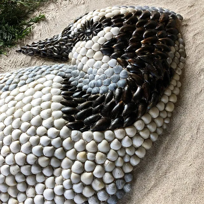This Artist Creates Captivating Animal Portraits From Seashells Found At The Beach (30 Pics)