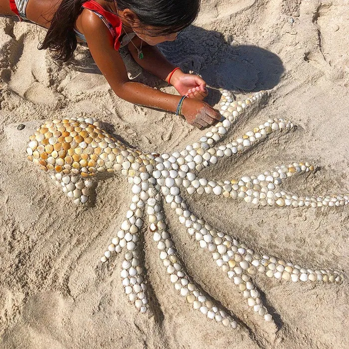 This Artist Creates Captivating Animal Portraits From Seashells Found At The Beach (30 Pics)