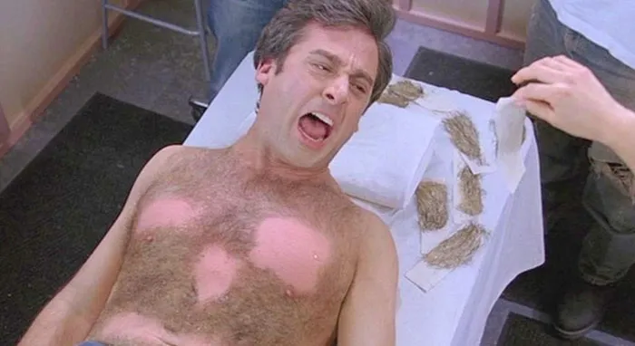 Steve Carell, 'The 40-Year-Old Virgin' - He Really Got His Chest Waxed, And Those Screams Of Agony Are Genuine