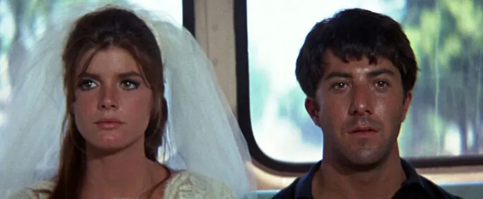In The Graduate (1967) Final Scene, The Director Got The Actors Expression For The Scene By Just Not Telling Them When He Was Going To Cut. There Was Nothing In The Script That Would Imply Their Facial Expressions Changing, He Just Had The Camera Running To Feel Their Energy Naturally Dissipate