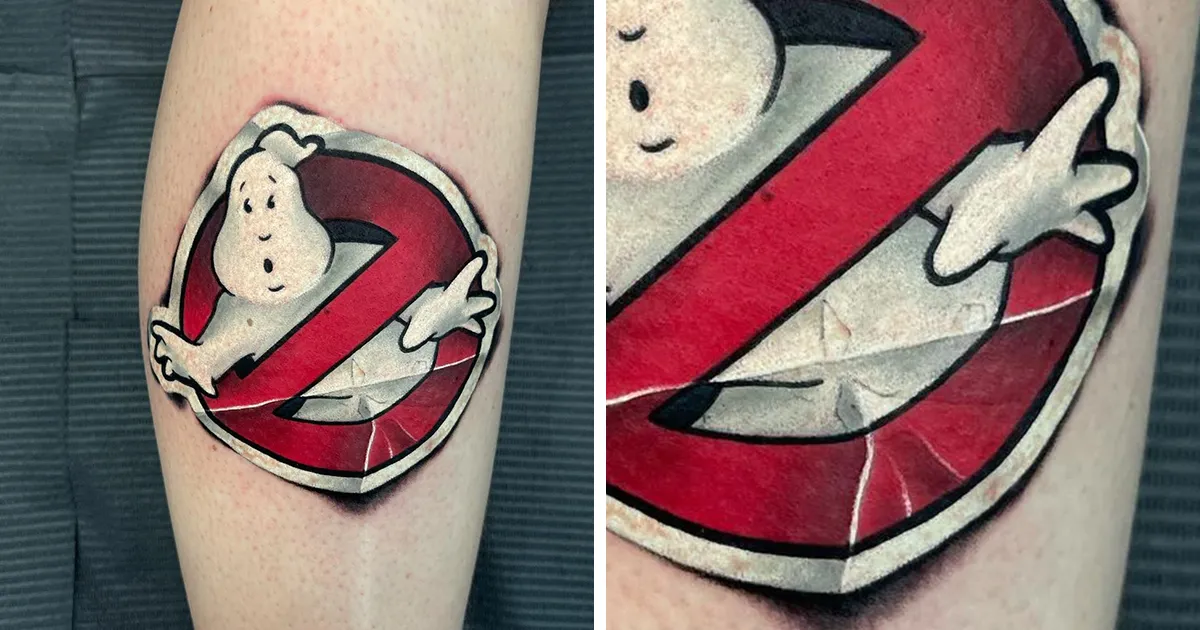 Este artista ha creado 30 tatuajes que parecen pegatinas a punto de despegarse de la piel