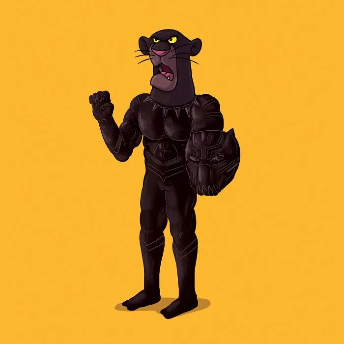 Este artista retira las máscaras de personajes populares para ver lo que hay debajo (30 nuevas fotos)