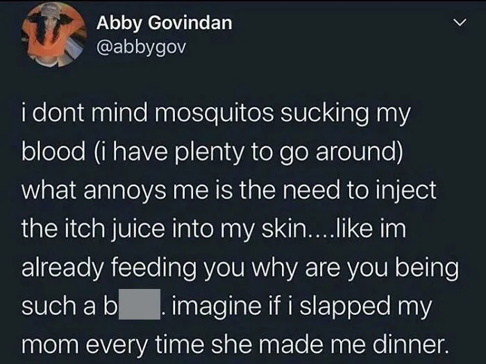 Spare Me The Itch Juice, Thank You