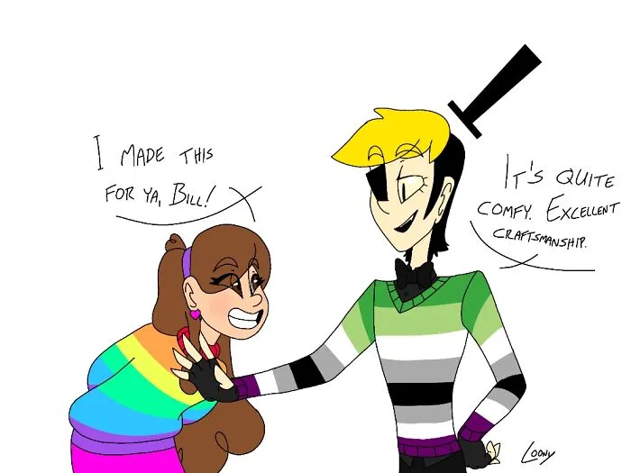 I Hope This Is Good ';w; I Headcanon Bill As Being Aroace