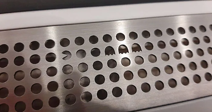 The Air Vents On A Subway In Stockholm Have A Hidden Pacman Easter Egg