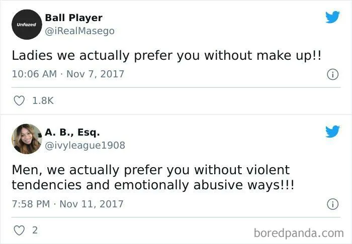 And We Prefer Your Opinions About Us Kept To Yourselves Too!
