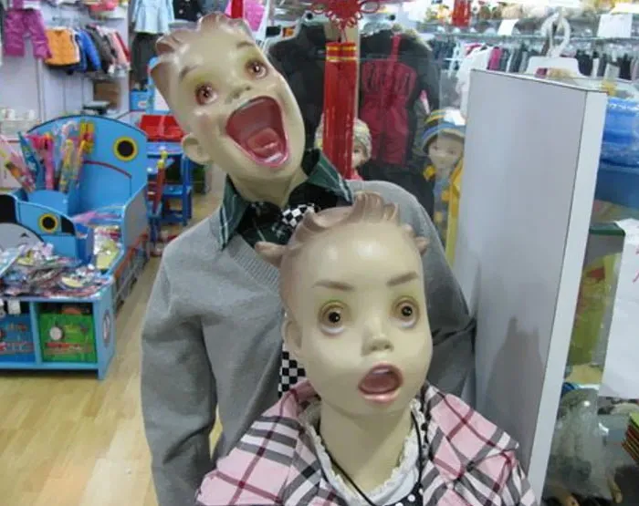 Quickly, Turn Around, My Face Is Terrifying