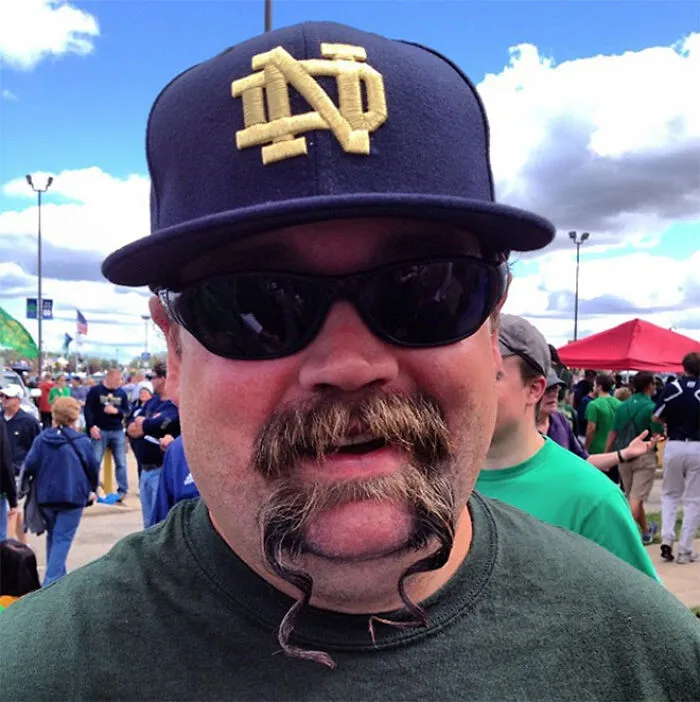 30 Times Men Decided To Try Out The Double Mustache Beard Trend And Got Ridiculous Results