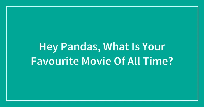 Hey Pandas, What Is Your Favourite Movie Of All Time?