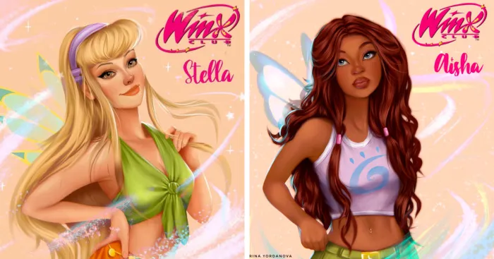 I Drew All The Winx Club Girls