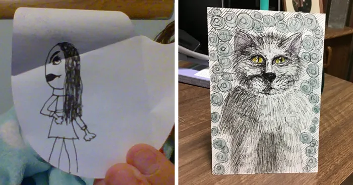 Hey Pandas, Post The Weirdest Drawing You've Ever Done (Closed)