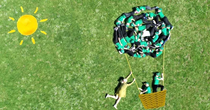 We Captured Drone Photos Of Kids Saying Goodbye To The School Year