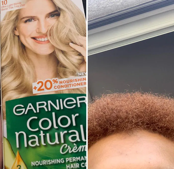 No tiñas tu cabello de rubio si tienes pelo negro