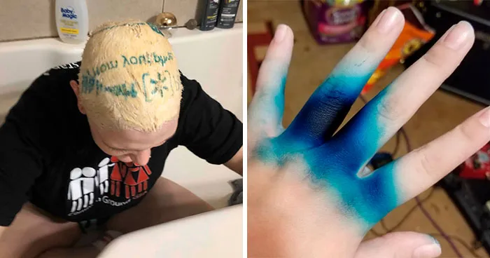 35 Hair-Dye Fails That Make You Feel Glad You're Not The 'Victim' In The Pictures