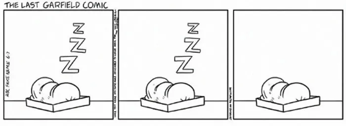 Gracias, odio el último comic de Garfield