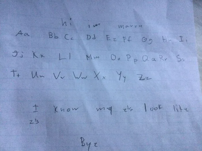 Here Is My Handwriting