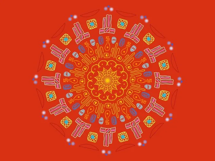 I Love Drawing Mandalas. This One Is Inspired By The Film “The Road To El-Dorado”.